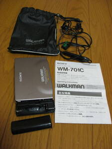 ★中古/ジャンク扱い　SONY/ソニー製 WALKMAN　WM-701C