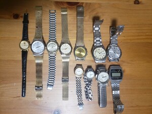 mc0020 動作未確認 総重量549g 腕時計 おまとめ クォーツ SEIKO CASIO 他