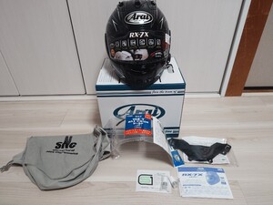 Arai アライ フルフェイスヘルメット RX-7X ラジカル 黒 RADICAL Black XL(61-62cm) 超美品