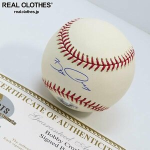 【証明書付き】MLB/メジャーリーグ Bobby Crosby/ボビー クロスビー Signed Baseball/サインボール /000