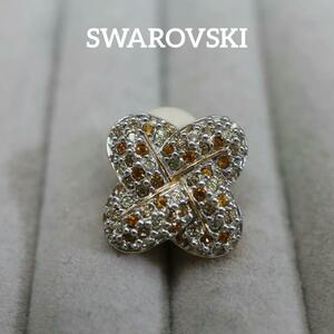 【匿名配送】 SWAROVSKI スワロフスキー 片耳 イヤリング ゴールド 3