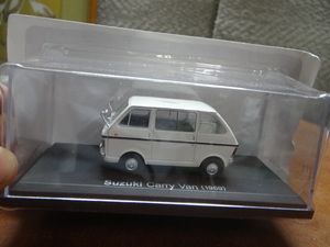 TA617 国産名車コレクション 1/43　スズキ　　キャリー　バン　1969