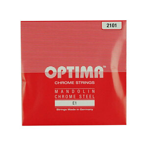 オプティマ 弦 マンドリン バラ弦 1弦 Optima Strings 1E No.2101 RED バラ弦 マンドリン弦 赤弦 旧 マキシマ MAXIMA