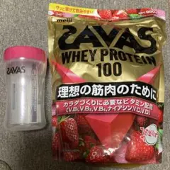 ザバスホエイプロテイン100　シェイカー付き