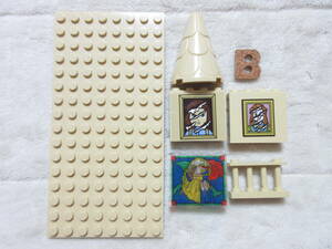 LEGO★B 正規品 タン ベージュ 8×16 基礎板 プレート 他 建材 セット 同梱可 レゴ ベース 家 建物 土台 ディズニー 美女と野獣 城