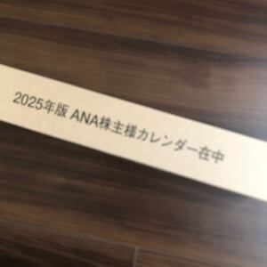 ANA★株主 カレンダー★全日空2025