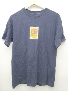 ◇ VANS ヴァンズ 半袖 Tシャツ カットソー サイズMEDIUM ネイビー メンズ P