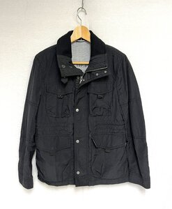 ▽BURBERRY BLACK LABEL ナイロンジャケット メンズ Mサイズ PIF05-104-09 中古▽011356