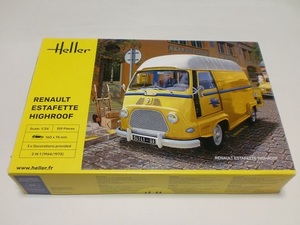 エレール 1/24 ルノー エスタフェッテ ハイルーフ ハコバン REAULT ESTAFETTE HIGHROOF Heller 80740