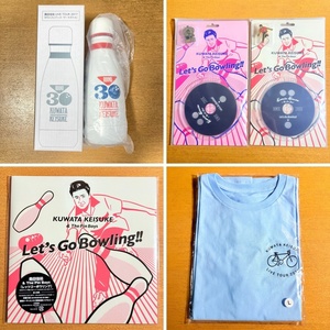 桑田佳祐 ピン形状サーモボトル＆Let’s Go Bowling!!シングルCD・EP＆LIVE TOUR 2022 Tシャツ５点セット