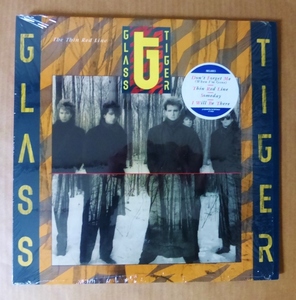 GLASS TIGER「THE THIN RED LINE」米ORIG [MANHATTAN] ステッカー有シュリンク美品