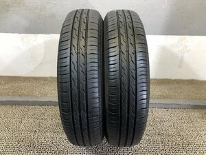 145/80R13 イエローハット エコファイン 2本 2021年製 3624 サマータイヤ(沖縄県・離島は発送不可)