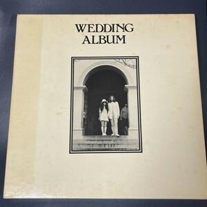 LP　John Lennon & Yoko Ono / Wedding Album ジョン・レノン オノ・ヨーコ / ウェディング・アルバム【完品】【USOri】【ほぼノイズ無し】