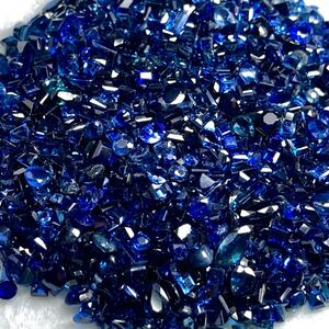 1円〜!!小粒大量!!◆天然サファイアおまとめ200ct◆j 約40g ルース 裸石 宝石 ジュエリー jewelry コランダム sapphire w4ま10