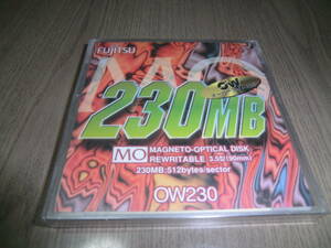 富士通 Fujitsu MO 230MB OW オーバーライト 対応 メディア OW230 新品未開封 送料140円