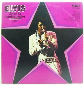 LP,ELVIS PRESLEY　SINGS HITS FROM MOVIES　VOLUME 1　輸入盤