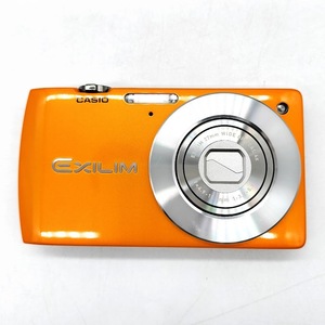 【K-9】 デジタルカメラ　CASIO　EXILIM　EX-S200　カシオ　エクシリム　オレンジ　1410万画素　光学4倍ズーム　27mm WIDE OPTICAL 4X　