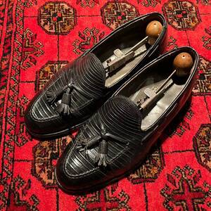 FOOT JOY LIZARD LEATHER TUSSEL LOAFER/フットジョイリザードレザータッセルローファー