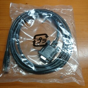 ☆新品未使用☆ RS-232C(DB-9) - RJ-45(8pin)変換ケーブル コンソールケーブル