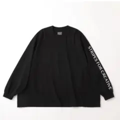 Stripes For Creative　SUPERBIGFLAT LS TEE