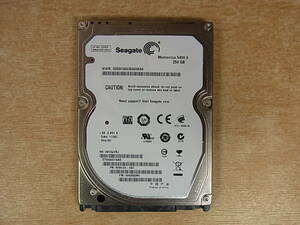 △B/627●シーゲート Seagate☆2.5インチHDD(ハードディスク)☆250GB SATA300 5400rpm☆ST9250315AS☆中古品