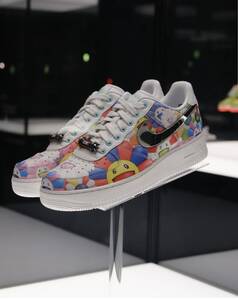 【真作保証】村上隆 ☆ 28cm (US10) ☆ RTFKT × Nike Air Force 1 - Murakami Drip ☆ 限定 4182 ☆ Takashi Murakami アーティファクト