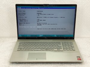 ●●【ジャンク】富士通 FUJITSU LIFEBOOK NH78/E2 / Ryzen7 4700U / 4GBメモリ / HDDなし / BIOS OK・動作不安定【 ITS JAPAN 】