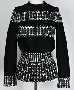 ALAIA アライア レース柄 ニット トップス 38 イタリア製 sweater tops b8317