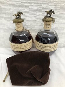 【8x酒05017F】★1円スタート★古酒・未開栓★2本まとめ★Blanton★ブラントン★ウィスキー★バーボン★SINGLE BARREL★現状品