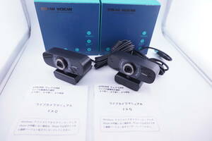 未使用　同型２個セット　★　Aoboco　STREAM WEBCAM　ウェブカメラ　フルHD　1080P　オートフォーカス　AF