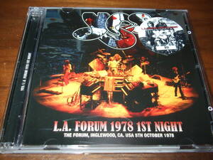 YES《 LA Forum 1978 1st Night 》★ライブ2枚組