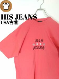 【HIS JEANS】海外古着 Tシャツ M アメカジ ビッグサイズ A83