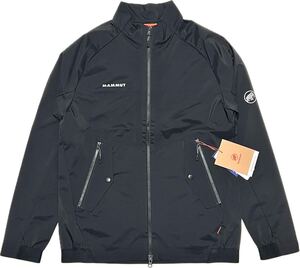 M/L 未使用 マムート ユーティリティ ソフト ジャケット MAMMUT Utility SO Jacket AF Men 1011-01770 ブラック 防水 ボンバー 黒 ロゴ