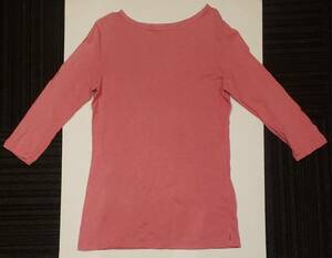 45rpm ピンク　チュニックTシャツ