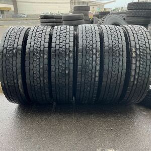 225/80R17.5 BRIDGESTONE, M800 中古　　2016年製 激安美品　6本セット：30000円