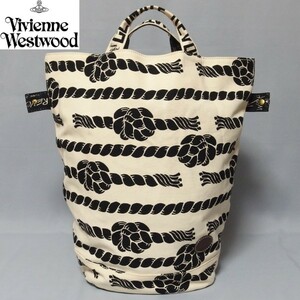 美品★Vivienne Westwood CLIMATE REVOLUTION オーブ ロープ 2Way ワンショルダー ハンドバッグ トートバッグ ヴィヴィアン★