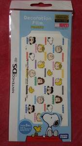 【新品】DS Lite専用 デコレーションフィルム Peanuts:モノ