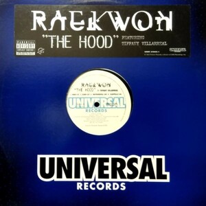 12inchレコード　 RAEKWON / THE HOOD feat. TIFFANY VILLARREAL