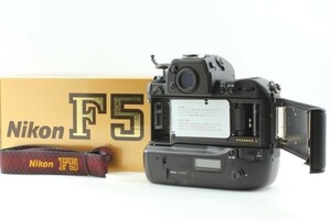 未使用 箱付 ＆ 裏紙付き★ ニコン Nikon F5 35mm フィルムカメラ SLR 後期 SN317xxxx 完動品