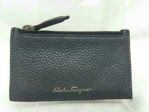 【Salvatore Ferragamo】 JL-66 0824 カード入れ付き コインケース 財布 サルヴァトーレ フェラガモ メンズ 中古