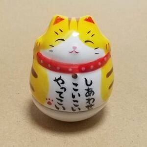 おきあがり招き猫 B 高さ：約5cm 雑貨 置き物 / [ 新品 ]