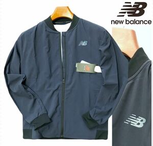 ◆H978新品【日本 XXLサイズ】ネイビー 春夏 ニューバランス ゴルフに最適 ジャケット オールシーズンNew Balance GOLF ボンバージャケット