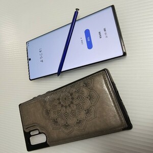 Galaxy Note 10+ ギャラクシー タッチペン付き SIMフリー Samsung サムスン カラー:オーラグロー