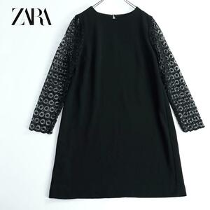 ZARA ザラ　ワンピース レディース　黒　ブラック　S 26