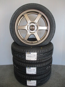 新品グッドイヤー165/55R15■J-TECH S6(ブロンズ)15×4.5J+45セット■LS2000■軽自動車N-BOXN-ONEデイズルークスムーヴekクロスデリカミニ