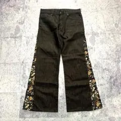 00s TAKEO KIKUCHI flare design pants