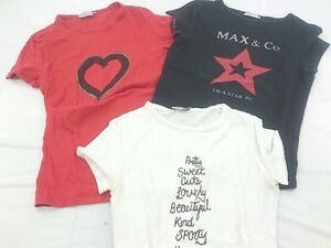 ◇ 《 Max＆Co. マックスアンドコー まとめ売り3点セット サイズSのみ Tシャツ カットソー レディース 》 P