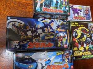 スーパー戦隊 獣拳戦隊ゲキレンジャー 2 DX ロボ バット エレファント シャーク リンライオン リンカメレオン