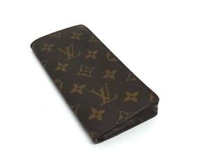 1円 ■美品■ LOUIS VUITTON ルイヴィトン M62962 モノグラム エテュイ リュネット サーンプル メガネケース 眼鏡入れ ブラウン系 FK1608