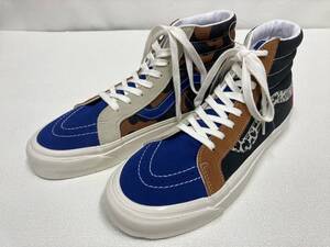 VANS ANAHEIM FACTORY COLLECTION SK-8 Hi ハイトップ スエードｘキャンバス マルチパターン US9 (27cm) バンズ アメリカ企画限定!